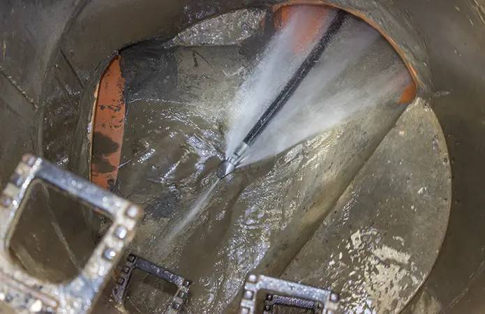 sewer line jetting and rooting services